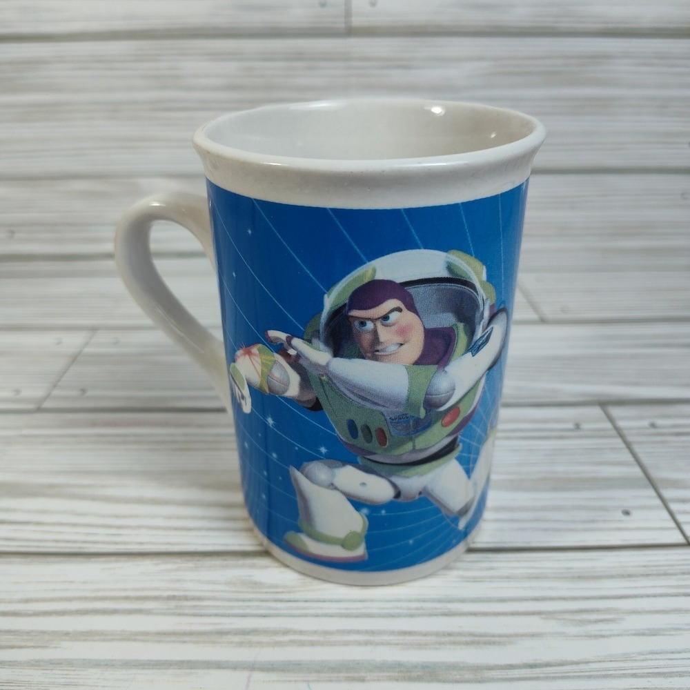 Disney Pixar Toy Story Woody & Buzz Lightyear Ceramic Coffe Cups Mug 2010 - Picture 8 of 16